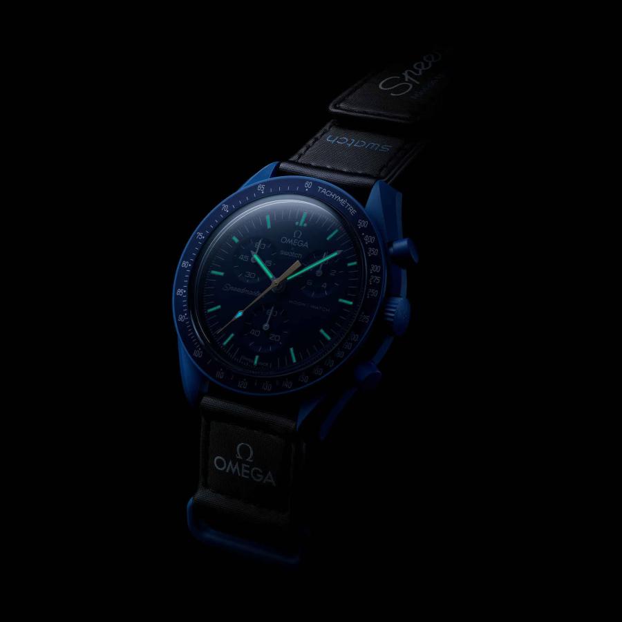 2023年8月30日発売 Swatch OMEGA BIOCERAMIC MoonSwatch  Mission to Neptune  スウォッチ｜streethomme｜03