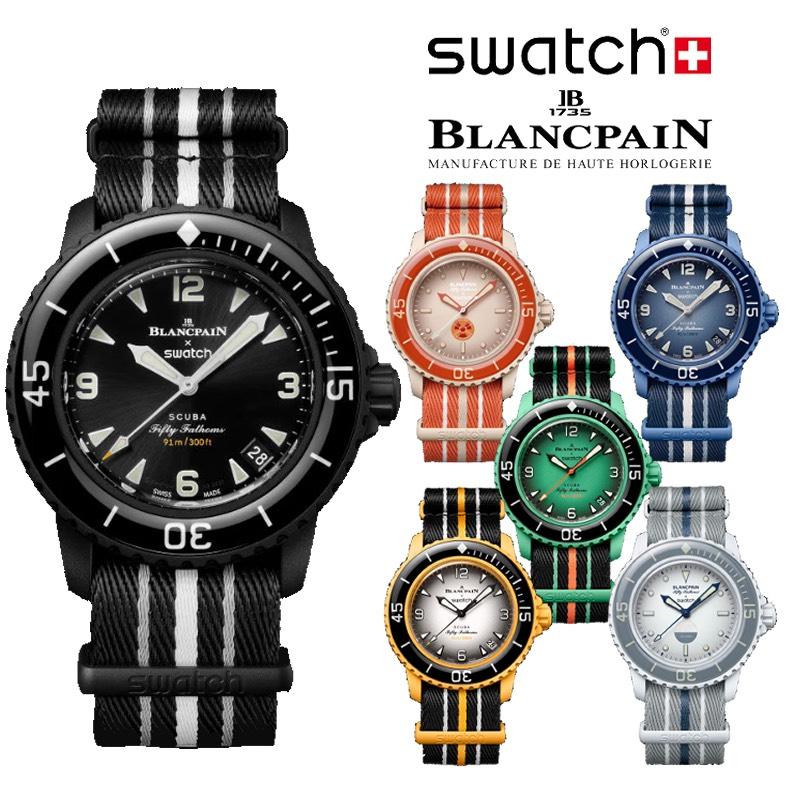 Swatch（スウォッチ） Blancpain Swatch Bioceramic Sc PACIFIC OCEAN