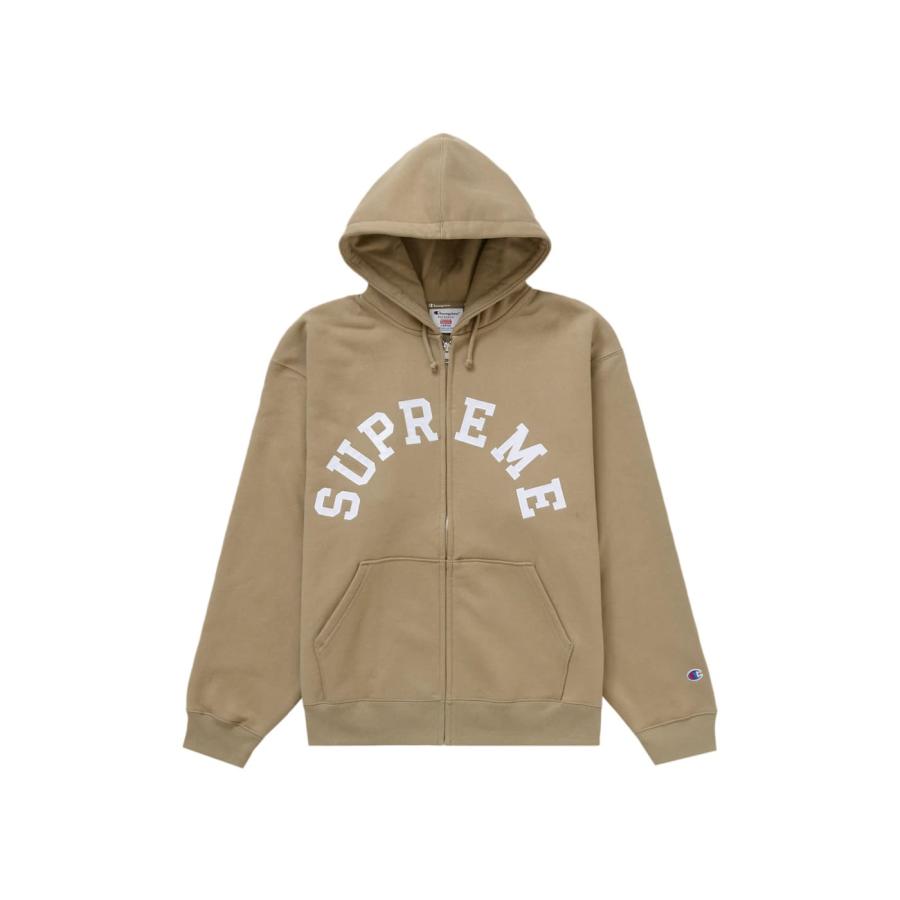 24SS Supreme Champion Zip Up H Tan S｜streethomme｜06