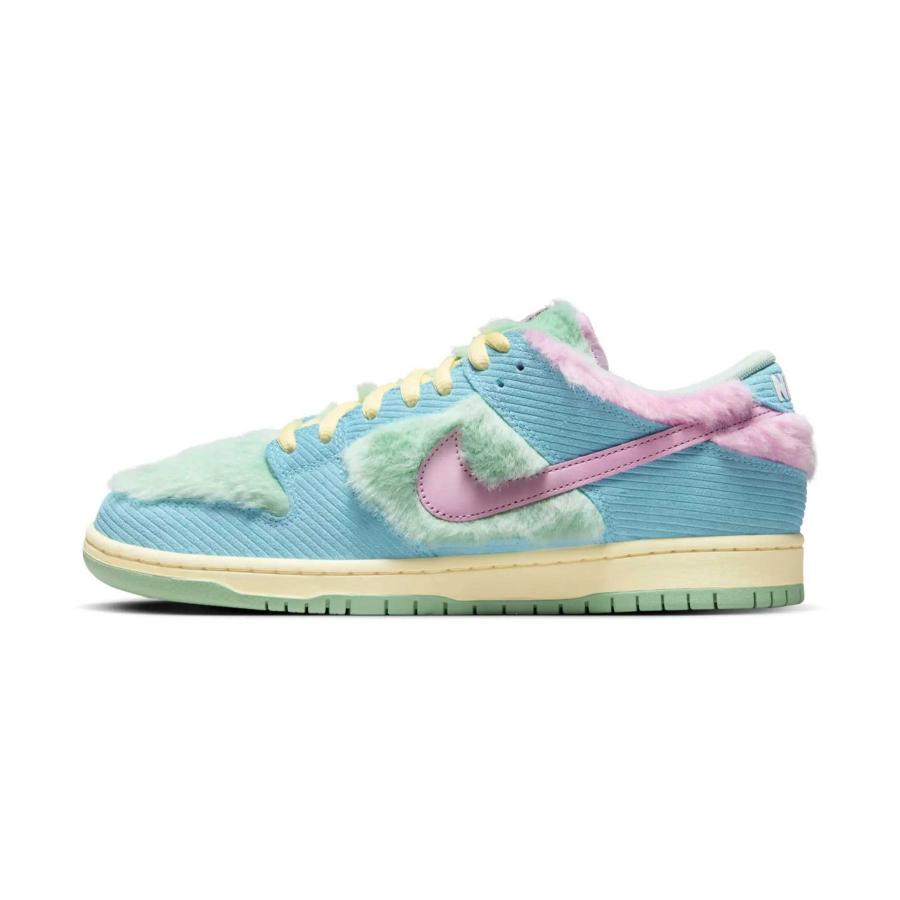 VERDY Nike SB Dunk Low Pro QS Visty Blue Gaze and Enamel Green  