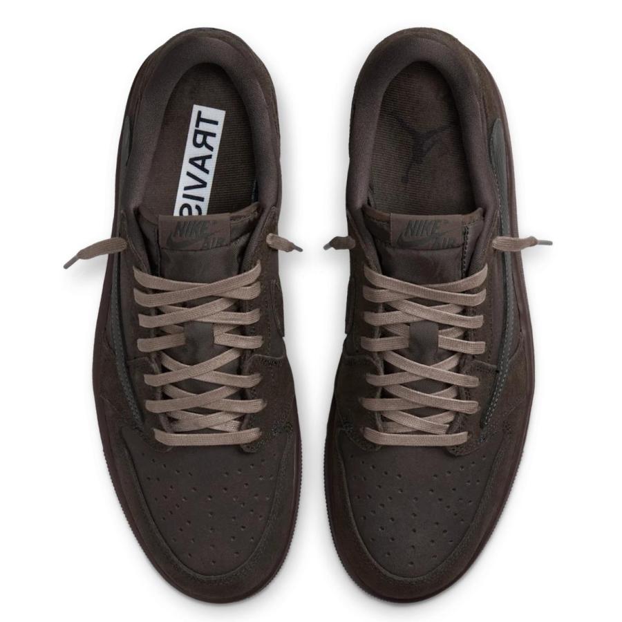 トラビス × Air Jordan 1 low ダークモカ25.5 NIKE × Travis Scott】Air Jordan 1 Low OG SP “Black/Dark