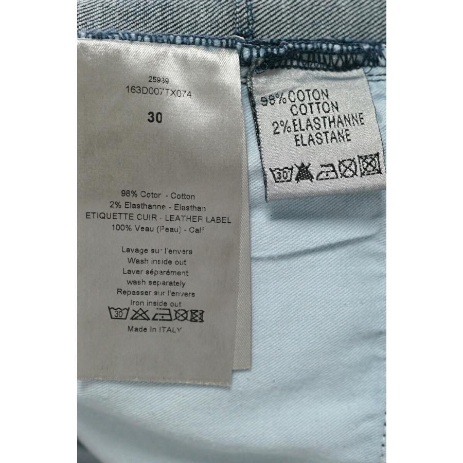 Dior スキニー　デニムパンツ ライトブルー Dior HOMME 11SS JAKE ディオールオム オイルドコーティング