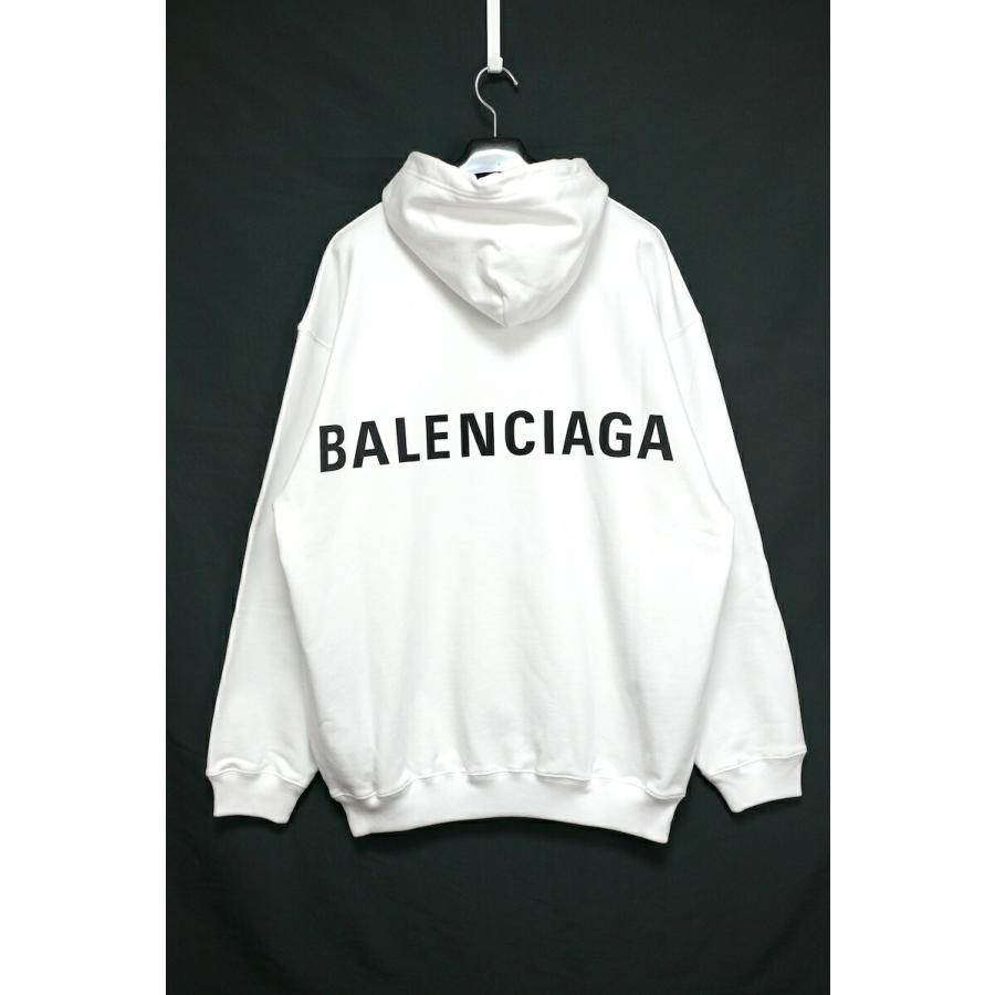 BALENCIAGA（バレンシアガ） バックロゴプリント プルオーバー 