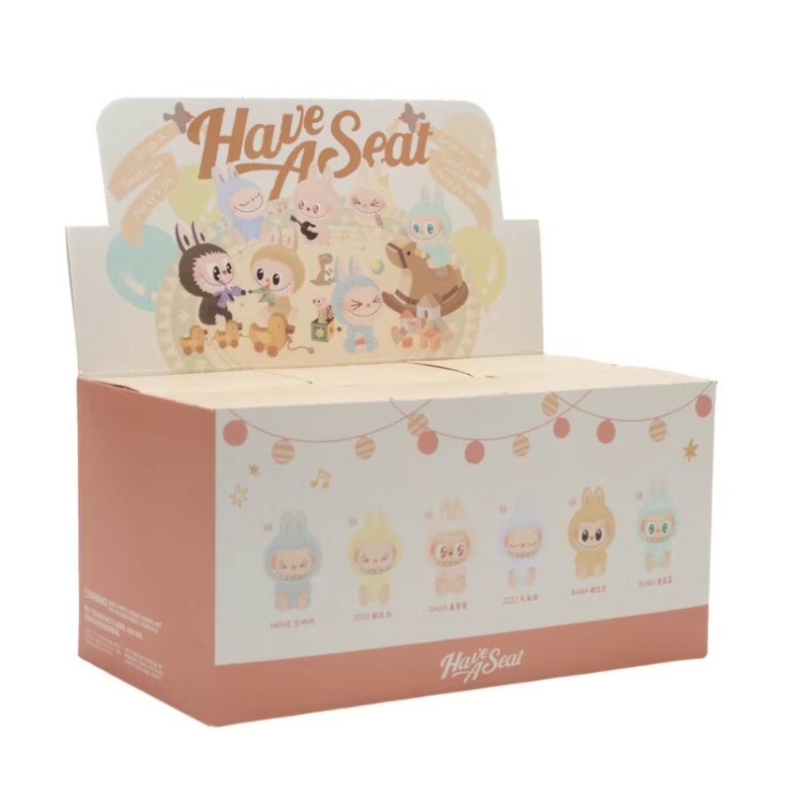 POP MART THE MONSTERS LABUBU Have a Seat Plush series ポップ