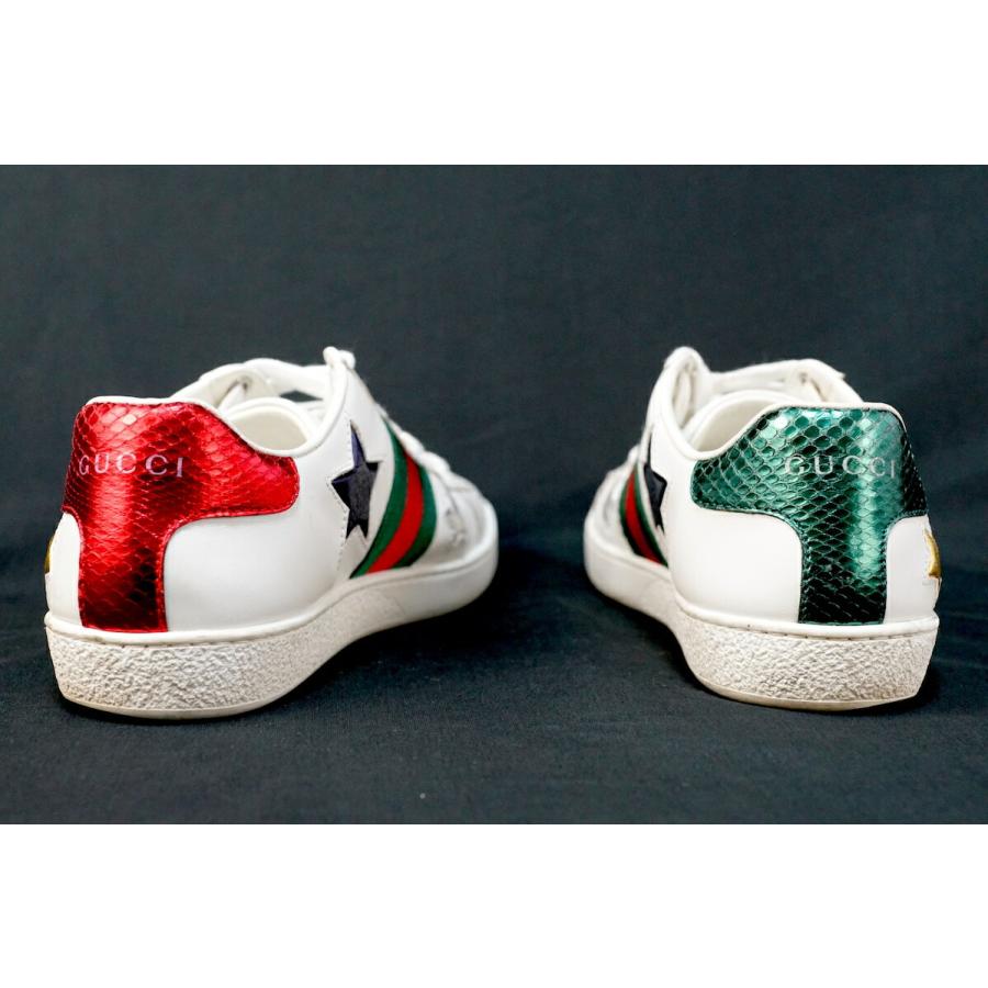 【美品】GUCCI　グッチ　スニーカー　エース　シェリーライン　スタッズ　35 Ace（エース） GUCCI グッチ スター レザー スニーカー シェリーライン
