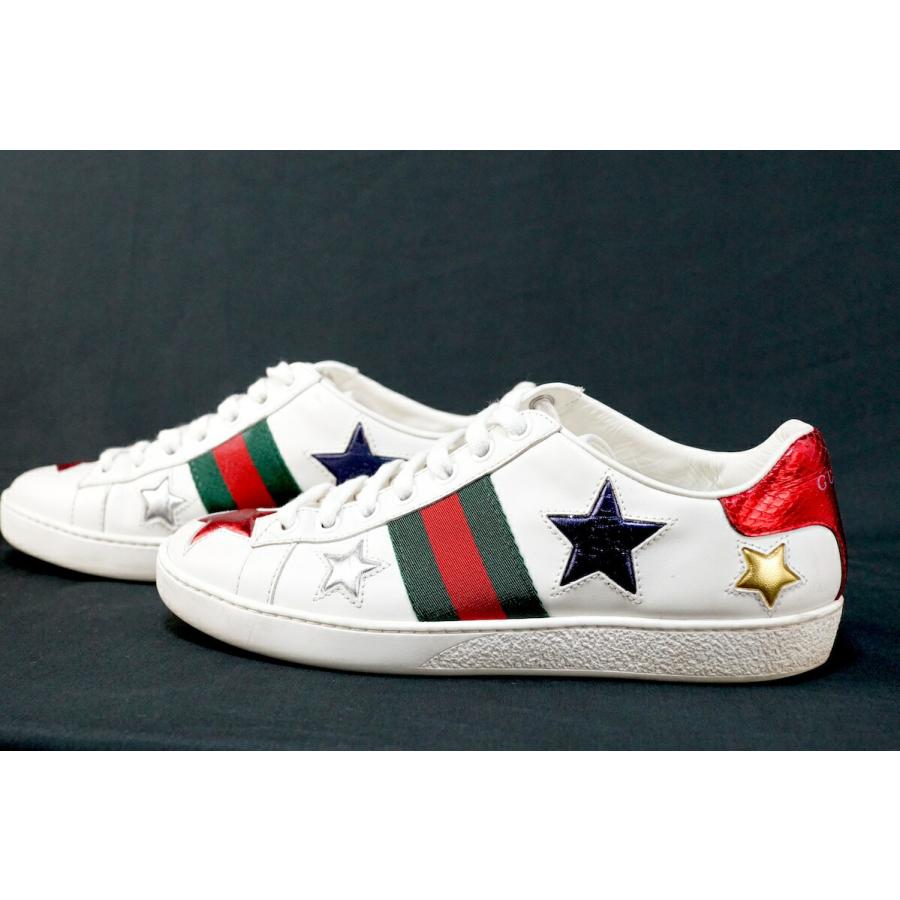 Ace（エース） GUCCI グッチ スター レザー スニーカー シェリーライン