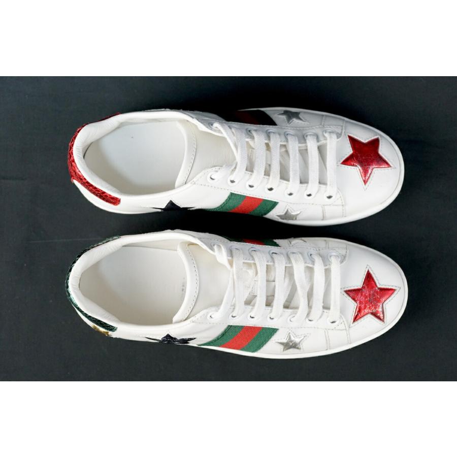 Ace（エース） GUCCI グッチ スター レザー スニーカー シェリーライン