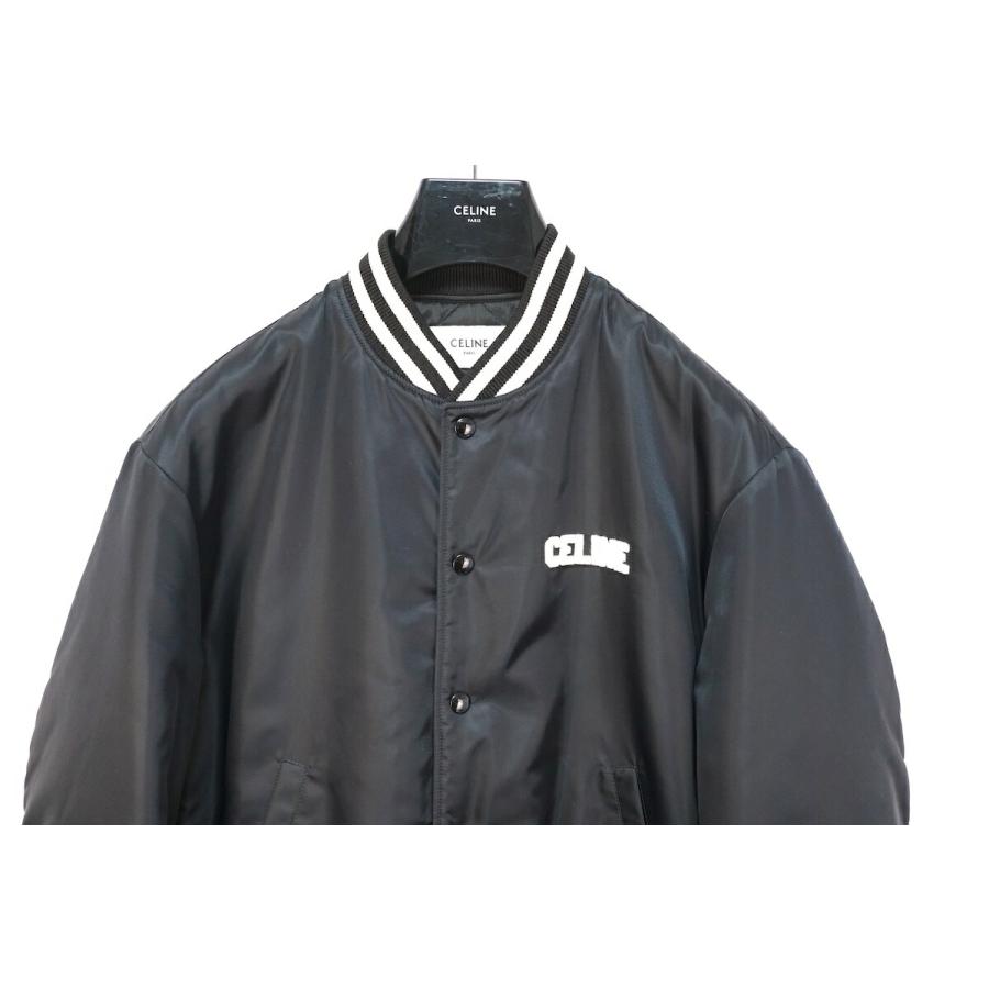 M*i様 未使用品 CELINE 24AW ルーズ ナイロン テディジャケット CELINE（セリーヌ） 24AW ルーズ ナイロンテディジャケット フロント