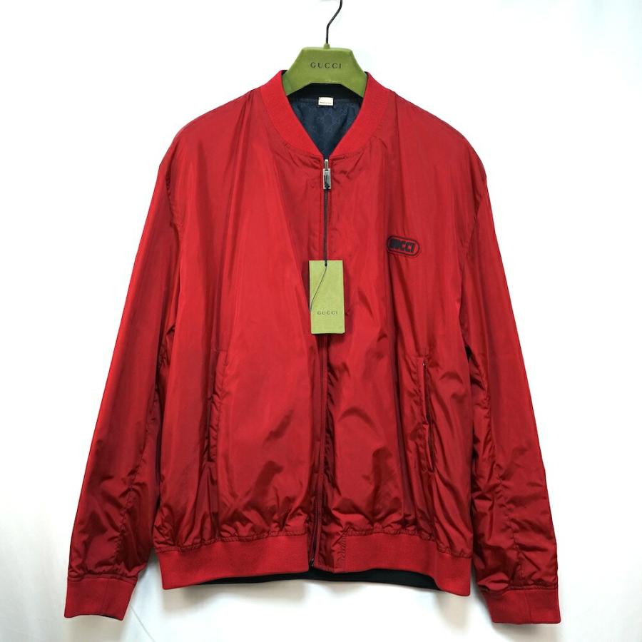 2019AW GUCCI グッチ GGナイロン リバーシブル ボンバージャケット