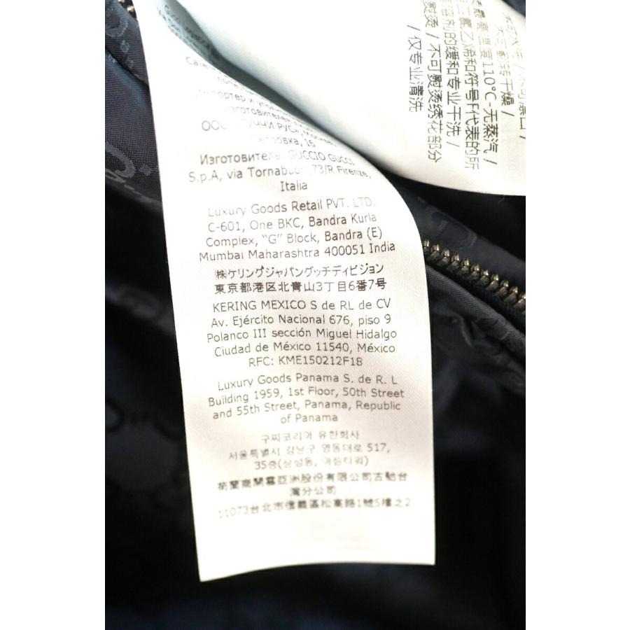 GUCCI（グッチ） 2019AW GUCCI GGナイロン リバーシブル ボンバー 