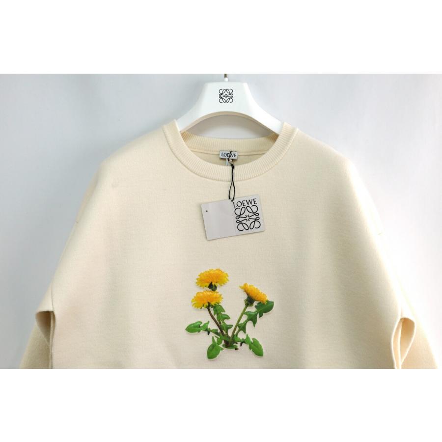 LOEWE ロエべ PISSENLIT SWEATER プリンテッド セーター ホワイト Mサイズ H526Y14KDP【中古】新古品_2