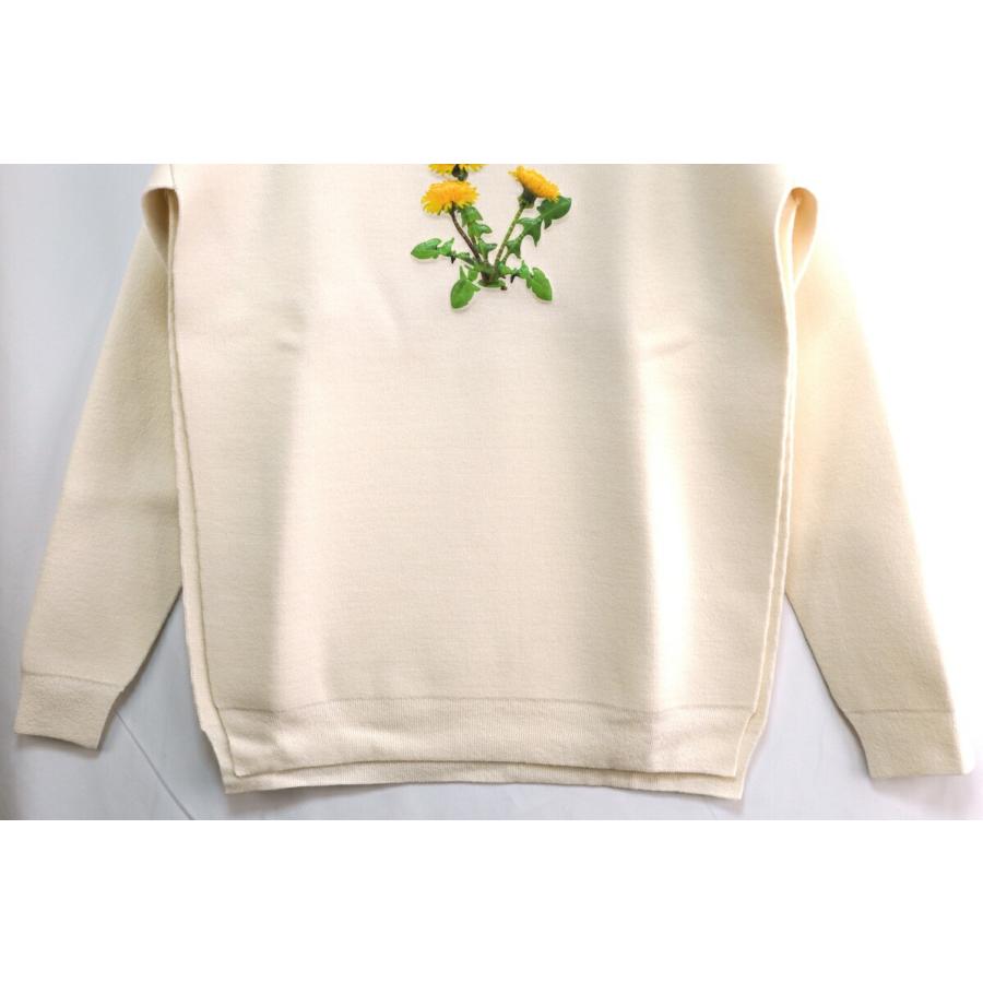 LOEWE ロエべ PISSENLIT SWEATER プリンテッド セーター ホワイト Mサイズ H526Y14KDP【中古】新古品_3
