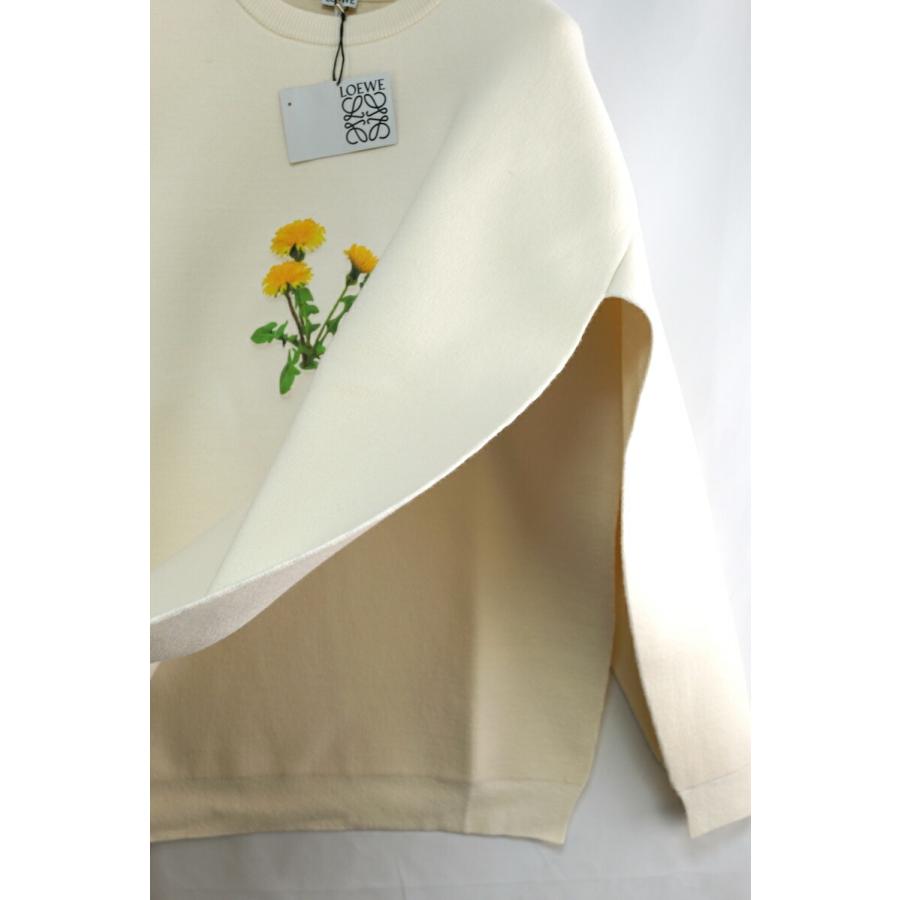 LOEWE ロエべ PISSENLIT SWEATER プリンテッド セーター ホワイト Mサイズ H526Y14KDP【中古】新古品_5
