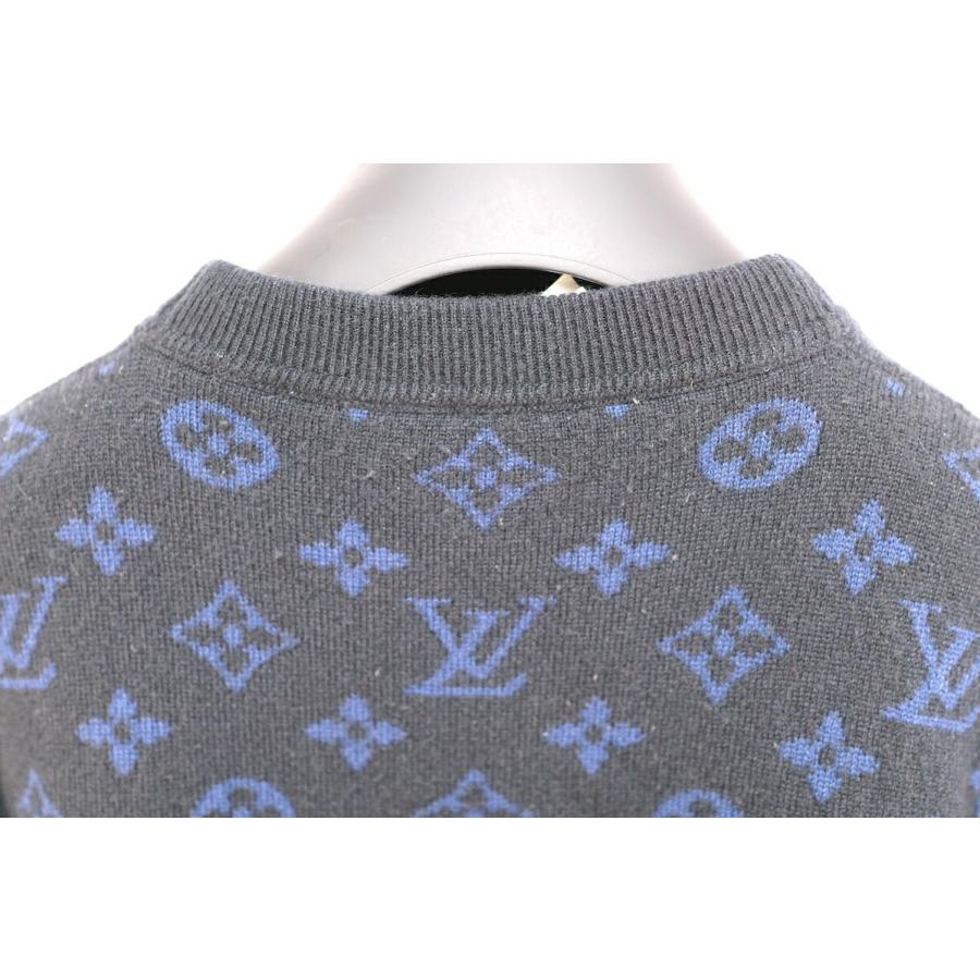 19AW LOUIS VUITTON Half and Half Monogram Crewneck Knit ルイヴィトン ハーフアンドハーフ モ_10