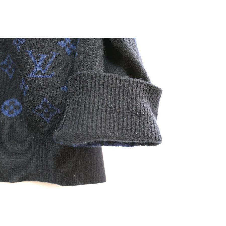 19AW LOUIS VUITTON Half and Half Monogram Crewneck Knit ルイヴィトン ハーフアンドハーフ モ_11