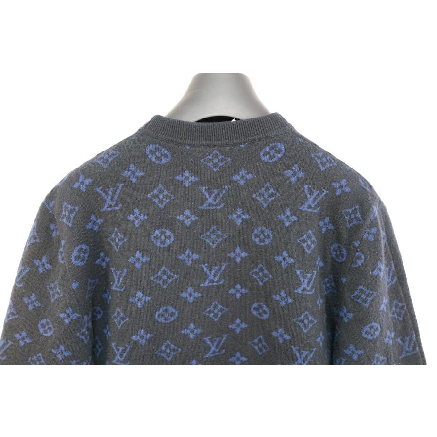 19AW LOUIS VUITTON Half and Half Monogram Crewneck Knit ルイヴィトン ハーフアンドハーフ モ_5