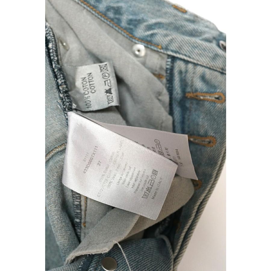 S/S2008 Dior Homme デニムスキニー クリス 27 ライトブルー Dior HOMME DIOR ディオールオム アイスブルー スリム ウォッシュ