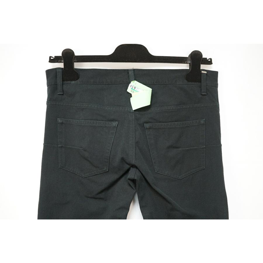 DIOR HOMME ディオールオム スーパースレンダー スリム チノ パンツ スキニーパンツ ブラック ボタンフライ 28サイズ 【中古】_5