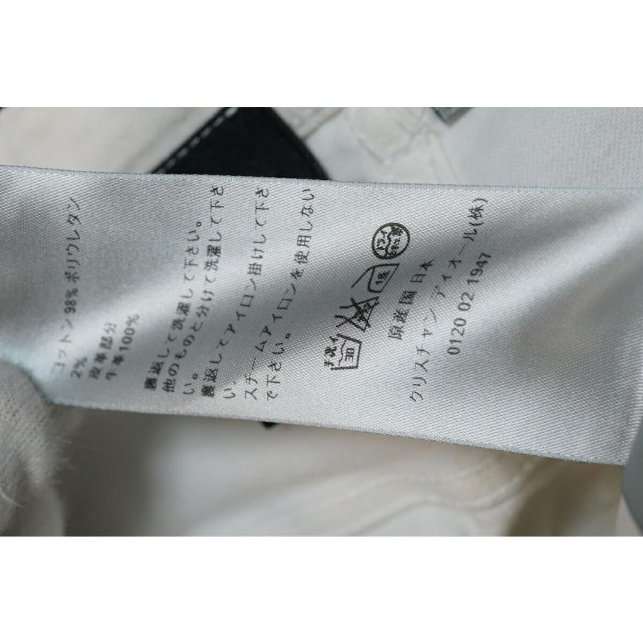 Dior HOMME DIOR ディオールオム スリム ホワイト デニム パンツ