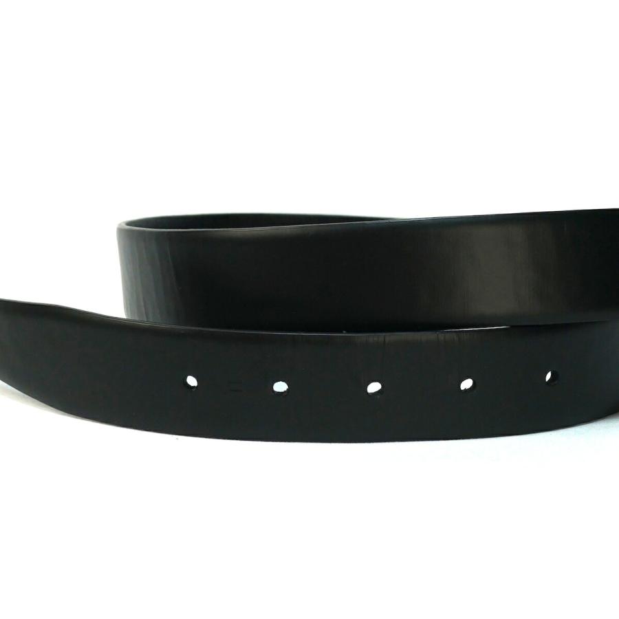 BALENCIAGA バレンシアガ 30MM レザー ベルト ブラック シルバー