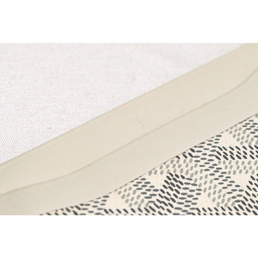 ゴヤール】Goyard エンボス加工 White名刺入れ ゴヤール GOYARD GOYARD