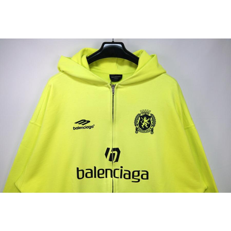 BALENCIAGA（バレンシアガ） 24SS BALENCIAGA Soccer Paris Zip-Hoodie