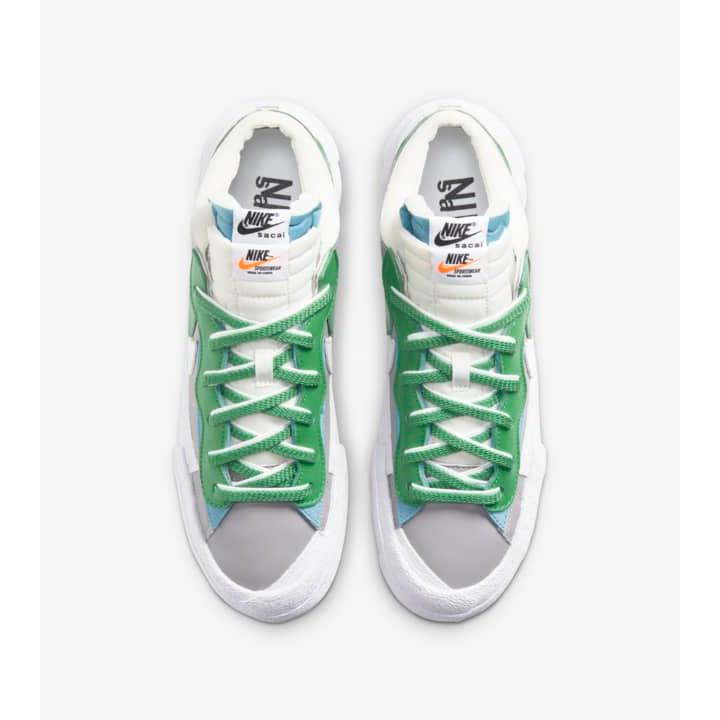 SACAI x NIKE BLAZER LOW CLASSIC GREEN サカイ x ナイキ ブレーザー
