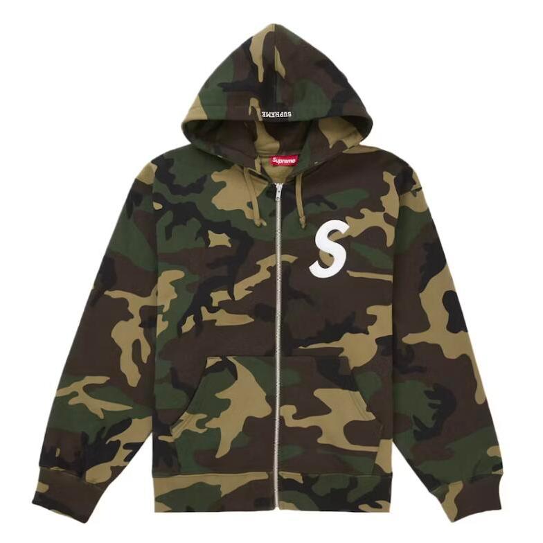 Supreme（シュプリーム） 25 FW Supreme S Logo Zip Up Hooded