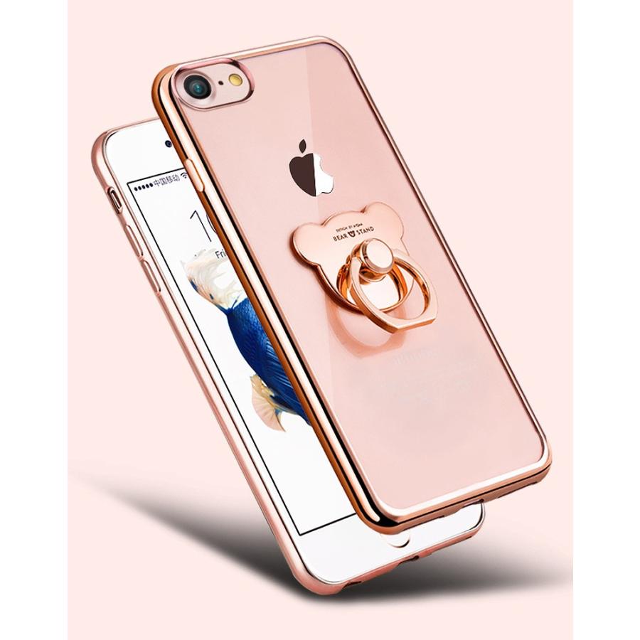 iphoneケース iphone スマホケース リング付き 透明 クリア iphoneケース iphone スマホケース リング付き 透明 クリア