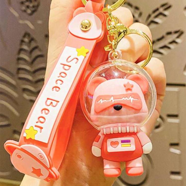 キーホルダー スペースベア 韓国雑貨 かわいい くま キー キーホルダー スペースベア 韓国雑貨 かわいい くま キー