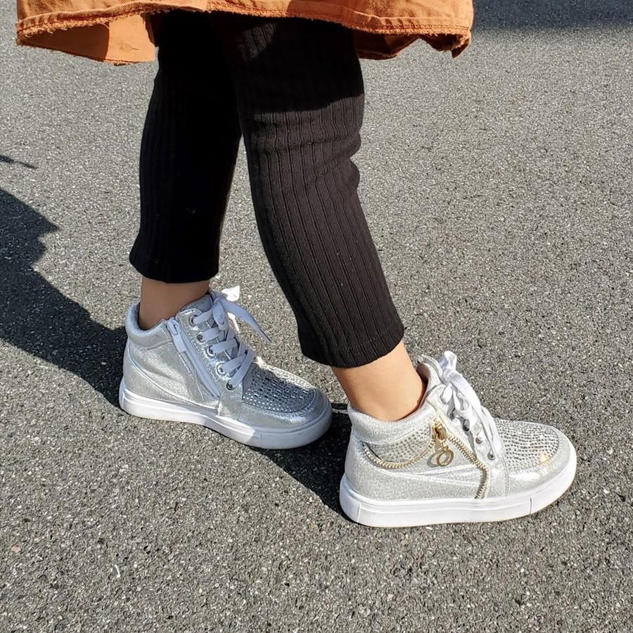 スニーカー キッズ おしゃれ ラインストーン 子供靴 ダンスシューズ ハイカット 女の子 男の子 ペアルック ジップ付 人気 親子お揃いスニーカー Sk53 Sk53 Popolare Online Shop 通販 Yahoo ショッピング