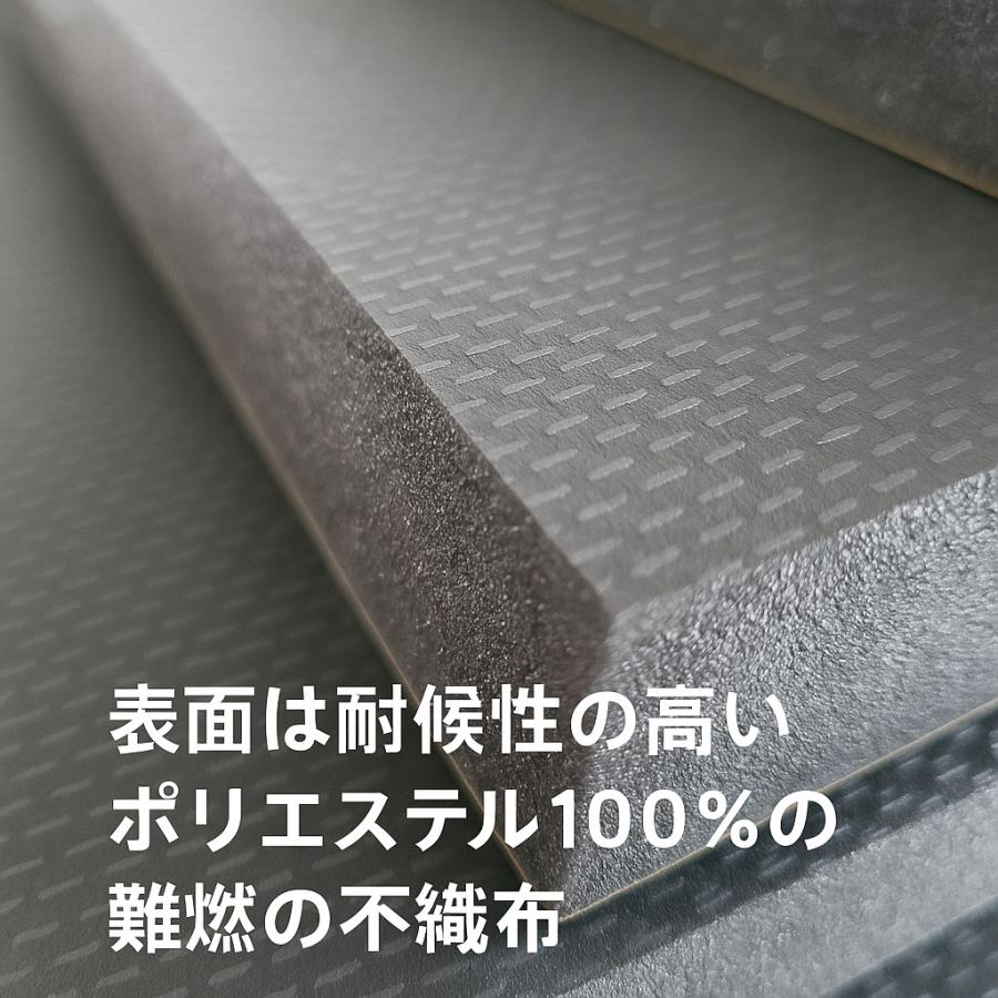 F-55吸音材・防音材（粘着付き）30mm×500×1000 4枚入り｜難燃の不織布
