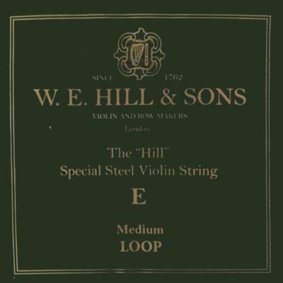 ヴァイオリン弦 ヒル E線  ループエンド (普通郵便発送) Hill&Sons |  | 01