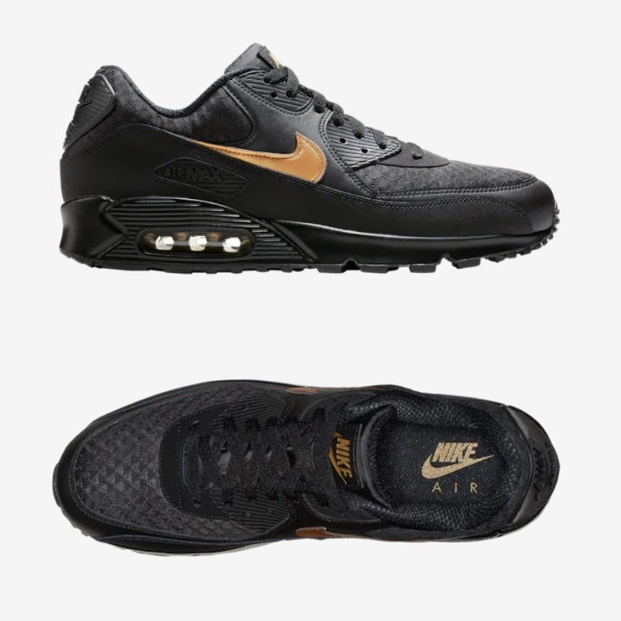 取り寄せ 完売間近 ナイキ Nike メンズ スニーカー Air Max 90 Essential エアマックス エッセンシャル V ブラック ゴールド Av74 001 X Yos0060 Stroke 通販 Yahoo ショッピング