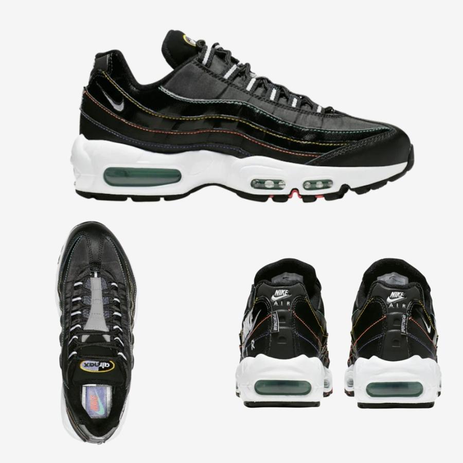 Nike ナイキ レディース スニーカー Air Max 95 エアマックス I Black Crimson Green ブラック グリーン Yos1506 Stroke 通販 Yahoo ショッピング