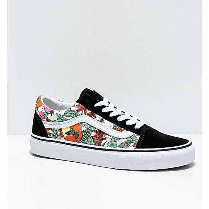 Vans バンズ スニーカー 大人気 ユニセックス マルチカラー 花柄 オールドスクール Old Skool Yos1811 Stroke 通販 Yahoo ショッピング