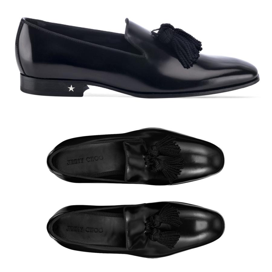 安いそれに目立つ Jimmy Choo ジミーチュウ Prefall Foxley M メンズ ローファー ブラック 黒 レザー 期間限定特価 Skywingstoursandtravels Com