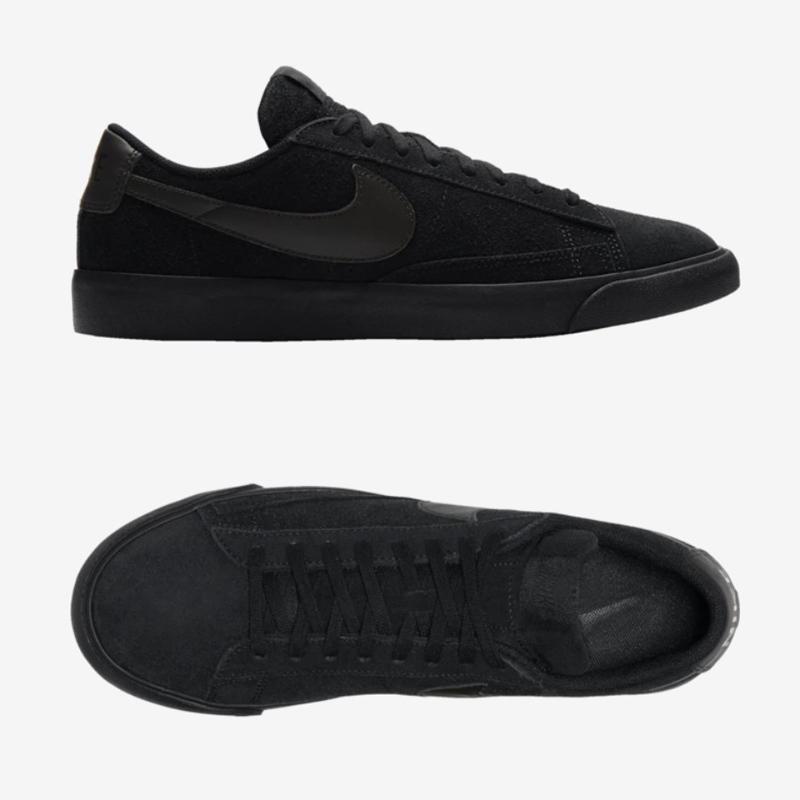 ナイキ Nike メンズ スニーカー Blazer Low ブレーザーロー オールブラック Q ブラック Yos2642 Stroke 通販 Yahoo ショッピング
