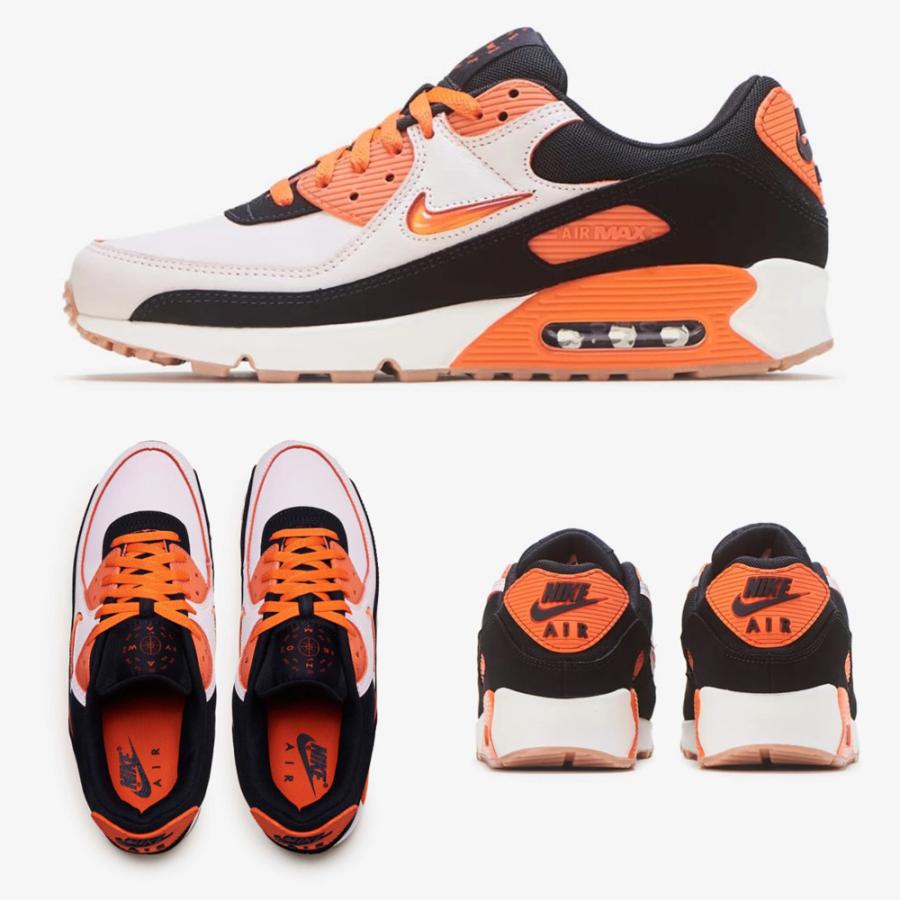 ナイキ Nike メンズ スニーカー Air Max 90 Prm Home Away エアマックス Cj0611 100 オレンジ ブラック Yos3410 Stroke 通販 Yahoo ショッピング