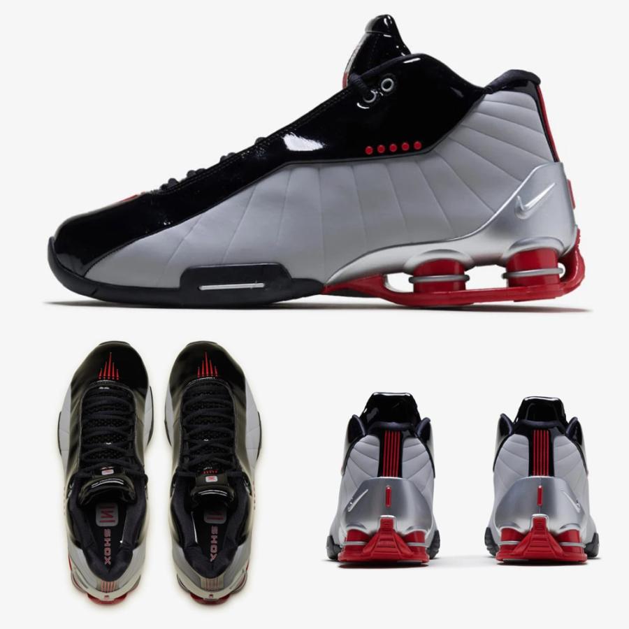 偉大な ナイキ Nike メンズ スニーカー Shox 4 ショックス At7843 003 ブラック シルバー レッド 新品 Kprlimited Com