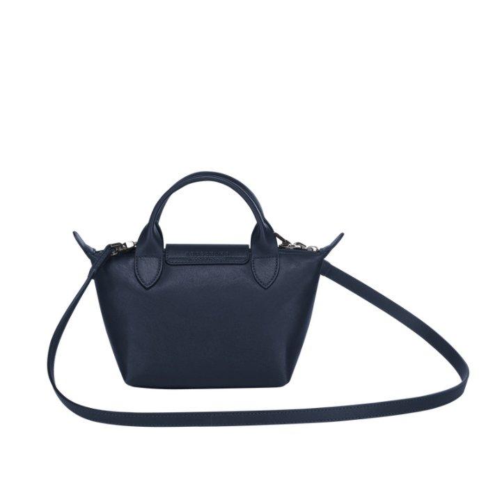 Longchamp ロンシャン ル プリアージュ キュイールトップハンドルバッグ ショルターバッグ L1500757｜strokeganma｜10