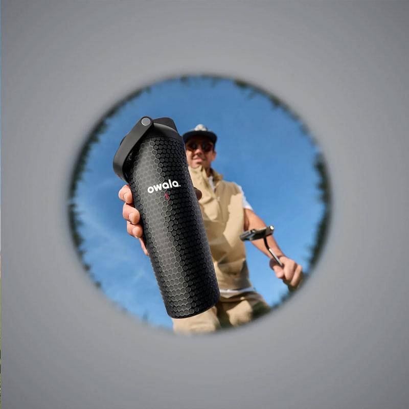 Owala オワラ FreeSip Sway Golf 30oz 890ml 保温保冷 真空断熱 ステンレスボトル ゴルフ 水筒 ブラック ホワイト 通勤 通学 ジム ヨガ 旅行 アウトドア | owala | 06