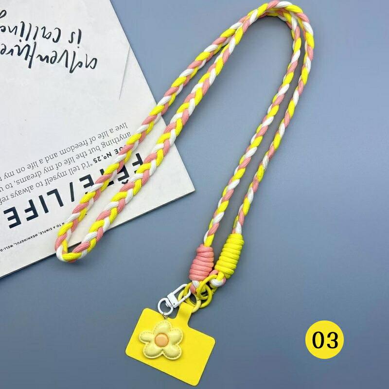 スマホショルダー 長さ調整可能 パラコード スマホ ストラップホルダー 編み込み 肩掛け スマホストラップ 携帯ストラップ ショルダー ストラップ |  | 13