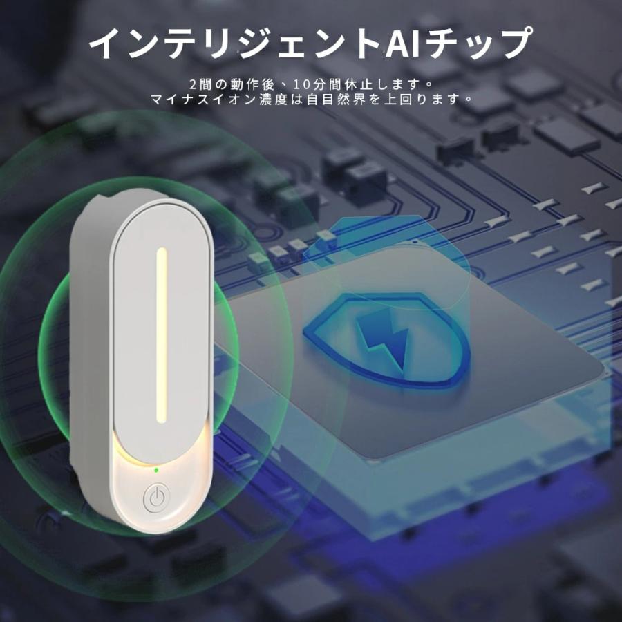 空気清浄機 ミニ 小型 コンセント 集塵/ 消臭 /脱臭/ 空気清浄 常夜灯付き マイナスイオン発生器 脱臭機 静音  煙 ペット臭 PSE認証済 ウイルス除去 花粉対策 |  | 10