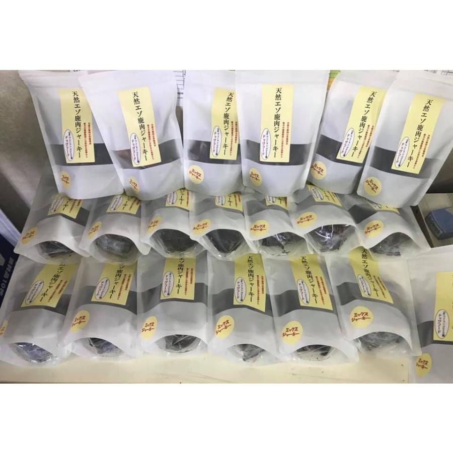送料無料 70g×3パック【蝦夷鹿ジャーキー（ミックス）】 : STS ONE