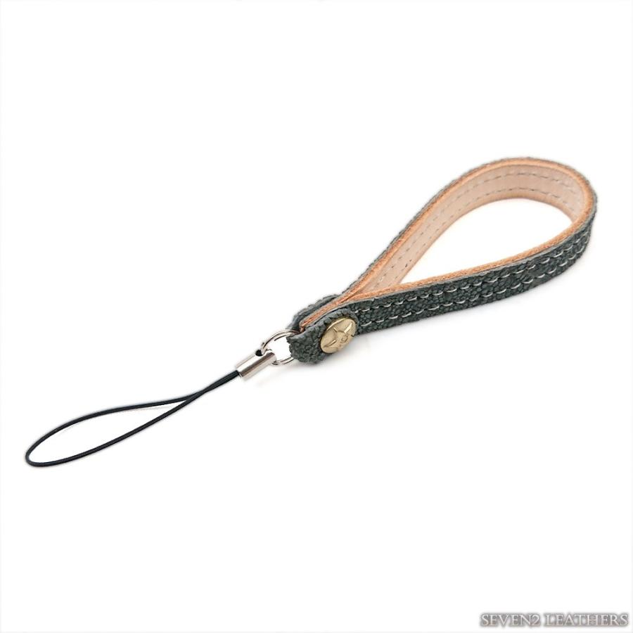 ケイシイズ ケーシーズ KC,s 携帯ストラップ エレファント 象革 牛革 ブラック グレー ksf106(ksf006) プレゼント | KC,s | 02