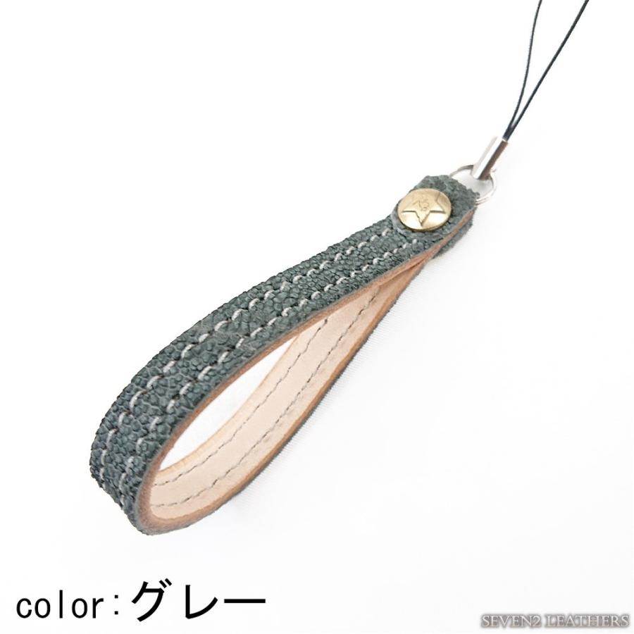 ケイシイズ ケーシーズ KC,s 携帯ストラップ エレファント 象革 牛革 ブラック グレー ksf106(ksf006) プレゼント | KC,s | 03