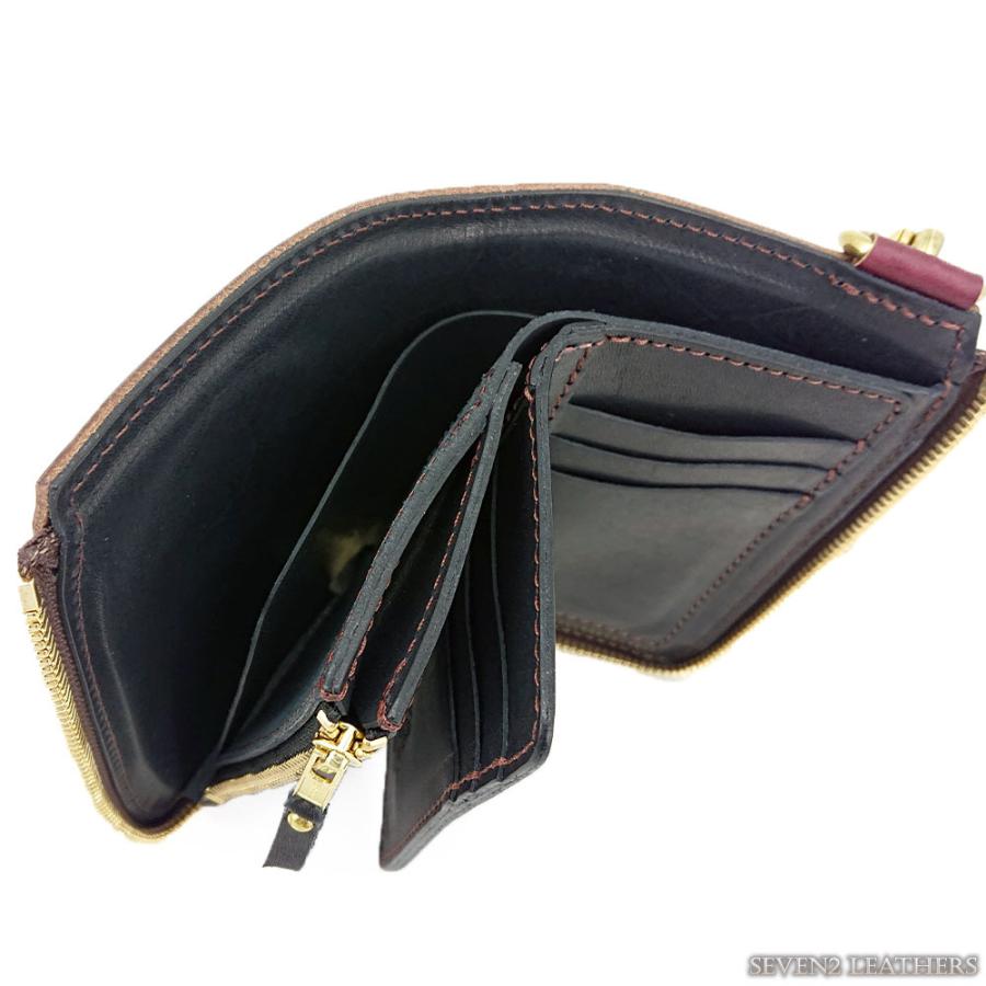 REDMOON レッドムーン 限定 ゴールドコンチョ ミドルウォレット