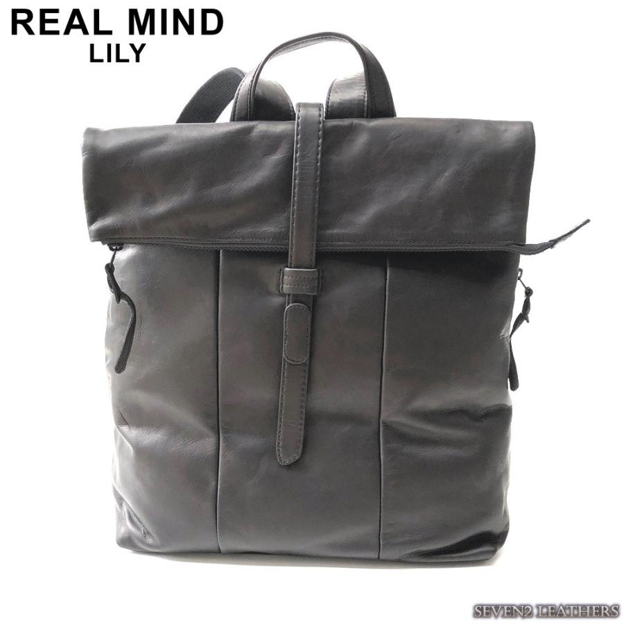 リアルマインドリリー REAL MIND LILY バッグ リュック メンズ レディース レザー 本革 ビジネスバッグ 日本製 210144 プレゼント | 