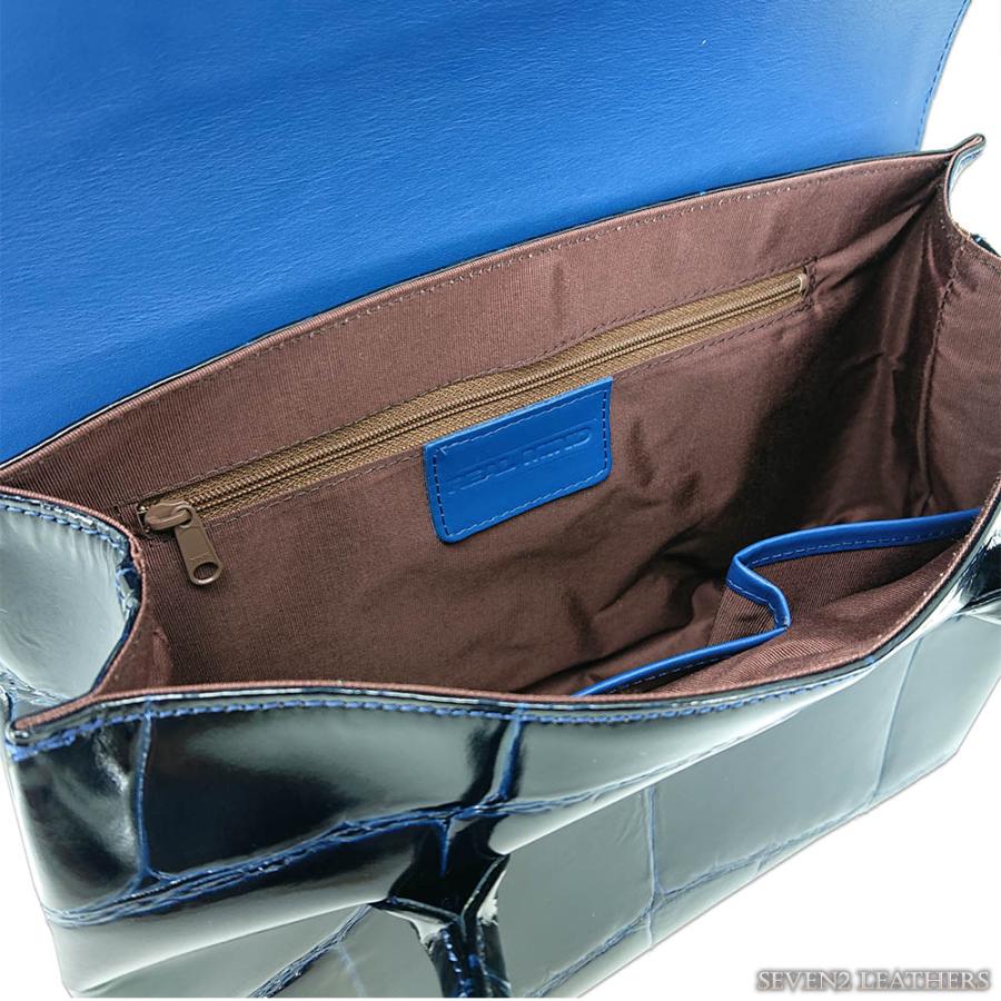 LILY リリー ハンドバッグ かぶせ REAL MIND リアルマインド プリマボルサ ラージクロコ 型押し カバン 牛革 フォーマル ビジネス バッグ 210185 | リリイ | 06